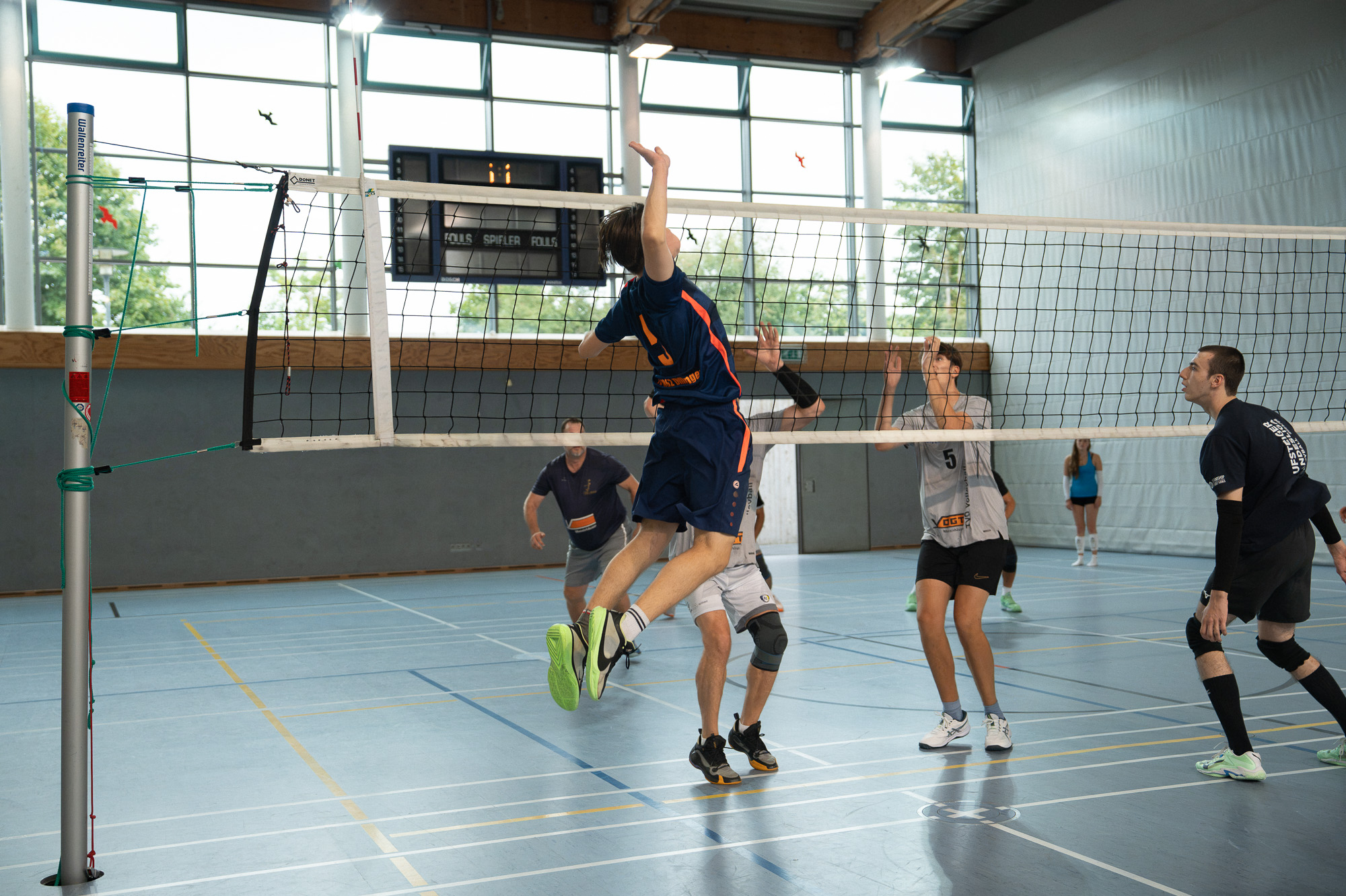 Volleyballspiel beim TV 1862 Dillingen