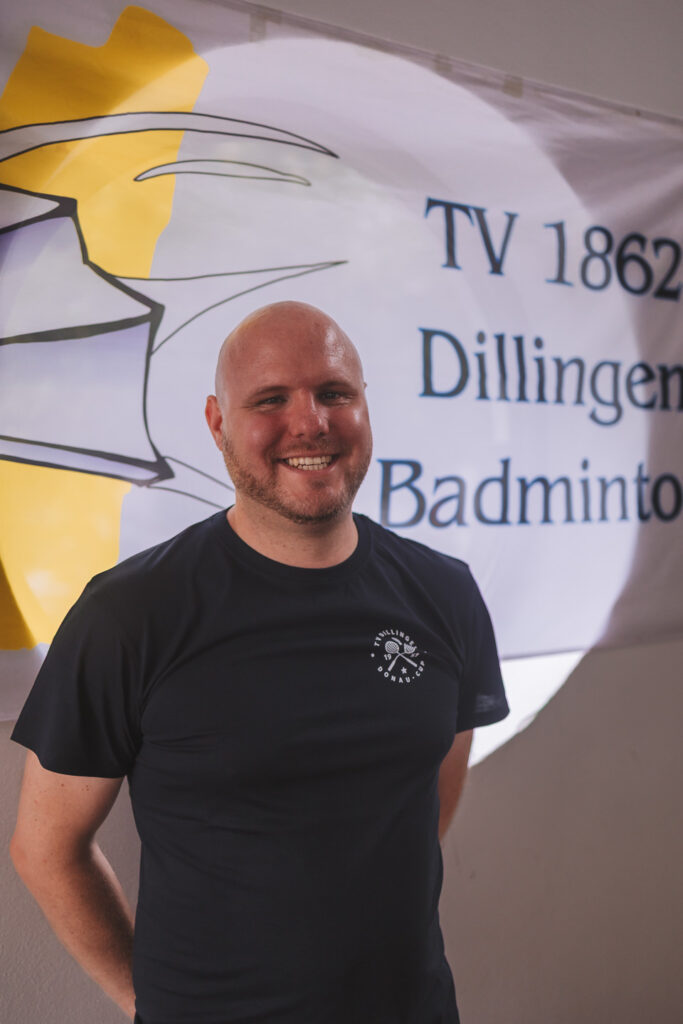 Michael Kürzeder, Abteilungsleiter Badminton beim TV Dillingen
